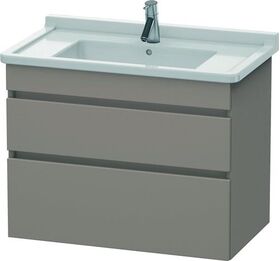 Duravit Waschtischunterbau DURASTYLE 470x800x618mm basalt matt/basalt matt