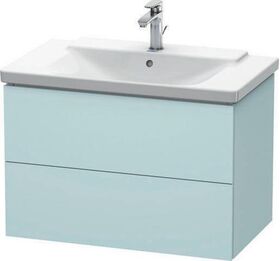 Duravit Waschtischunterbau L-CUBE 820x481x555mm lichtblau matt