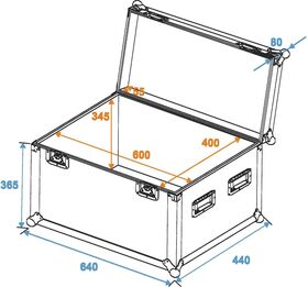 ROADINGER Universal-Case Profi 60x40x40cm