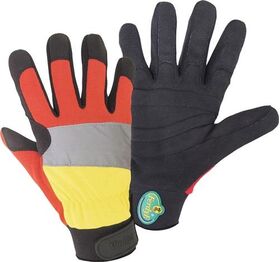 Forstschutzhandschuh WOODS Mechanics Gr.XL schwarz/rot/gelb PSA III