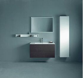 Duravit Regalelement L-CUBE 1000x140x120mm weiß matt