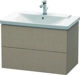 Duravit Waschtischunterbau L-CUBE 820x481x555mm leinen