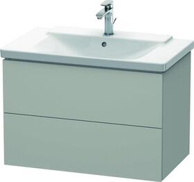 Duravit Waschtischunterbau L-CUBE 820x481x555mm betongrau matt