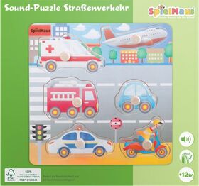 SMH Sound Holzpuzzle Straßenverkehr