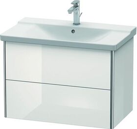 Duravit Waschtischunterbau XSQUARE 565x810x473mm weiß hochglanz