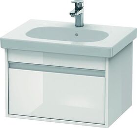 Duravit Waschtischunterbau KETHO 455x600x410mm weiß hochglanz