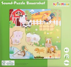 SMH Sound Holzpuzzle Bauernhof