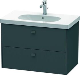 Duravit Waschtischunterbau BRIOSO Griffe Frontfarbe 563x820x469mm grap ma