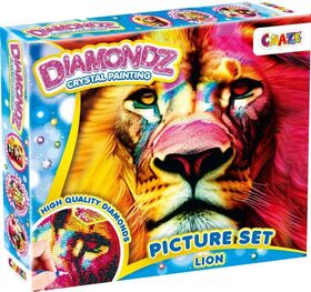 DIAMOND PAINTING - Adult Set Lion