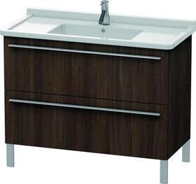 Duravit Waschtischunterbau X-LARGE 1000x470x668mm kastanie dunkel