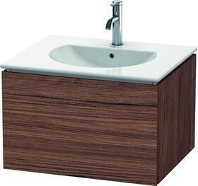 Duravit Waschtischunterbau L-CUBE 514x620x400mm nussbaum dunkel