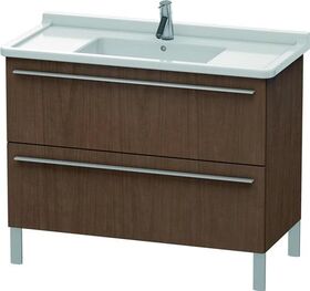 Duravit Waschtischunterbau X-LARGE 1000x470x668mm amerikanisch nussbaum