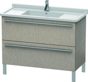 Duravit Waschtischunterbau X-LARGE 1000x470x668mm eiche kaschmir