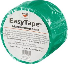 Bodenmarkierungsband Easy Tape PVC grün L.33m B.75mm Rl.ROCOL