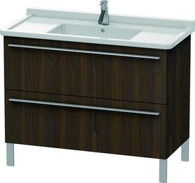 Duravit Waschtischunterbau X-LARGE 1000x470x668mm nussbaum gebürstet