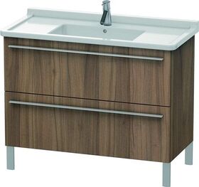 Duravit Waschtischunterbau X-LARGE 1000x470x668mm nussbaum natur