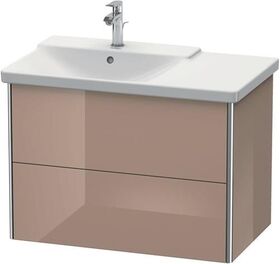 Duravit Waschtischunterbau XSQUARE Be li 565x810x473mm cappuccino hochglanz