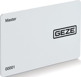 Zutrittskontrollsystem GCER 300 Systemkarte Master weiß Systemkarte Master RFID