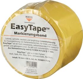 Bodenmarkierungsband Easy Tape PVC gelb L.33m B.75mm Rl.ROCOL