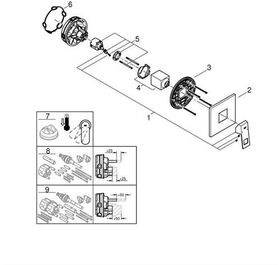 Grohe Einhand-Brausebatterie EUROCUBE ha graph gebü