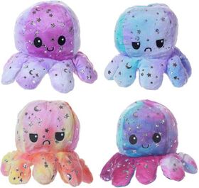 Wende Oktopus Plüsch Glitter 20cm