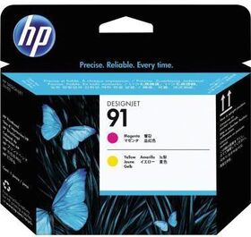 HP Tintenpatrone C9461A 91 magenta/gelb