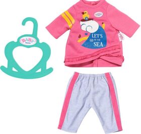 BABY born Little Freizeit Outfit pink