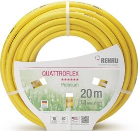 Wasserschlauch Quattroflex L.25m ID 13mm AD 18mm REHAU - VPE: 25