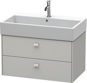 Duravit Waschtischunterbau BRIOSO Gri Frontfarbe 442x984x459mm betongr ma