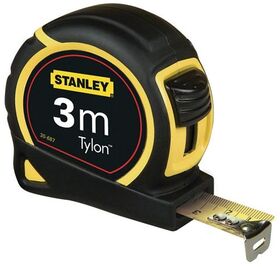 Taschenrollbandmaß Tylon™ L.3m B.12,7mm mm/cm EG II Ku.Gürtelclip STANLEY