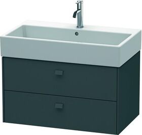 Duravit Waschtischunterbau BRIOSO Griffe Frontfarbe 442x784x459mm grap ma