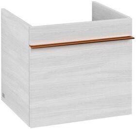 V&B Waschtischunterschrank VENTICELLO 466x420x426mm Griff Copper White Wood