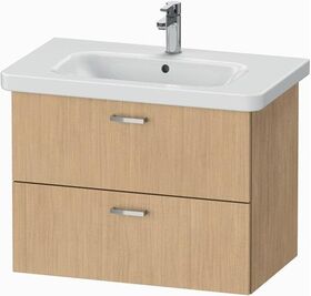 Duravit Waschtischunterbau XBASE 2 Schubkästen 560x730x448mm eiche natur