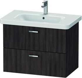 Duravit Waschtischunterbau XBASE 2 Schubk 560x730x448mm kastanie dunkel