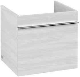 V&B Waschtischunterschrank VENTICELLO 466x420x426mm Griff chr White Wood