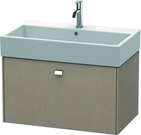 Duravit Waschtischunterbau BRIOSO Griff chrom 442x784x459mm leinen