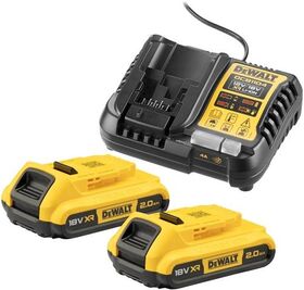 Akku-Starter-Set DCB 1104 D2 18 V 2 Ah DEWALT