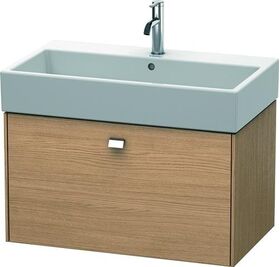 Duravit Waschtischunterbau BRIOSO Gri chr 442x784x459mm europäische eiche