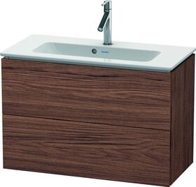 Duravit WTU Compact L-CUBE 550x820x391mm nussbaum dunkel