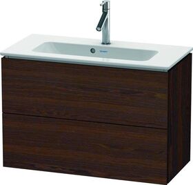 Duravit WTU Compact L-CUBE 550x820x391mm nussbaum gebürstet