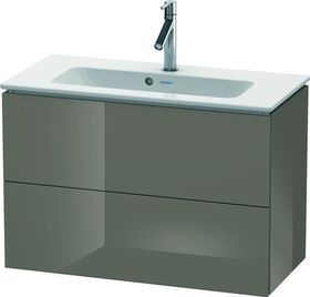 Duravit WTU Compact L-CUBE 550x820x391mm flannel grey hochglanz