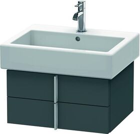 Duravit Waschtischunterbau VERO 431x550x298mm graphit matt