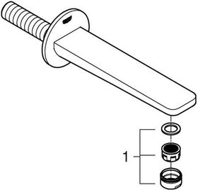 Grohe Wanneneinlauf LINEARE chr