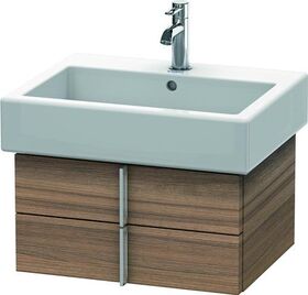 Duravit Waschtischunterbau VERO 431x550x298mm nussbaum natur