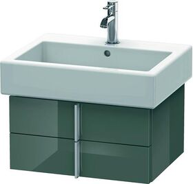 Duravit Waschtischunterbau VERO 431x550x298mm dolomiti grey hochglanz