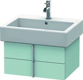 Duravit Waschtischunterbau VERO 431x550x298mm lichtblau matt