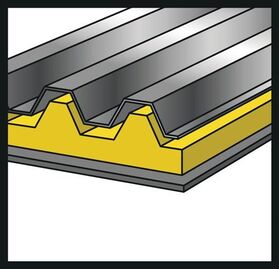 Stichsägeblatt Gesamt-L.132mm Zahnt.1mm BIM 5 St./Karte PROMAT