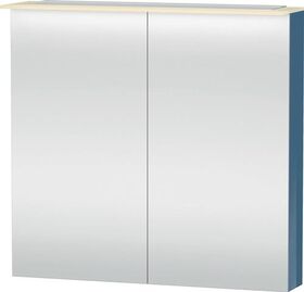 Duravit Spiegelschrank X-LARGE 138x800x760mm stone blue hochglanz