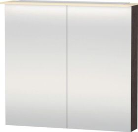 Duravit Spiegelschrank X-LARGE 138x800x760mm eiche dunkel gebürstet