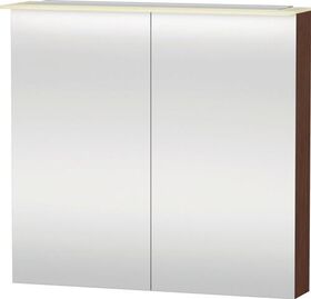 Duravit Spiegelschrank X-LARGE 138x800x760mm amerikanisch nussbaum